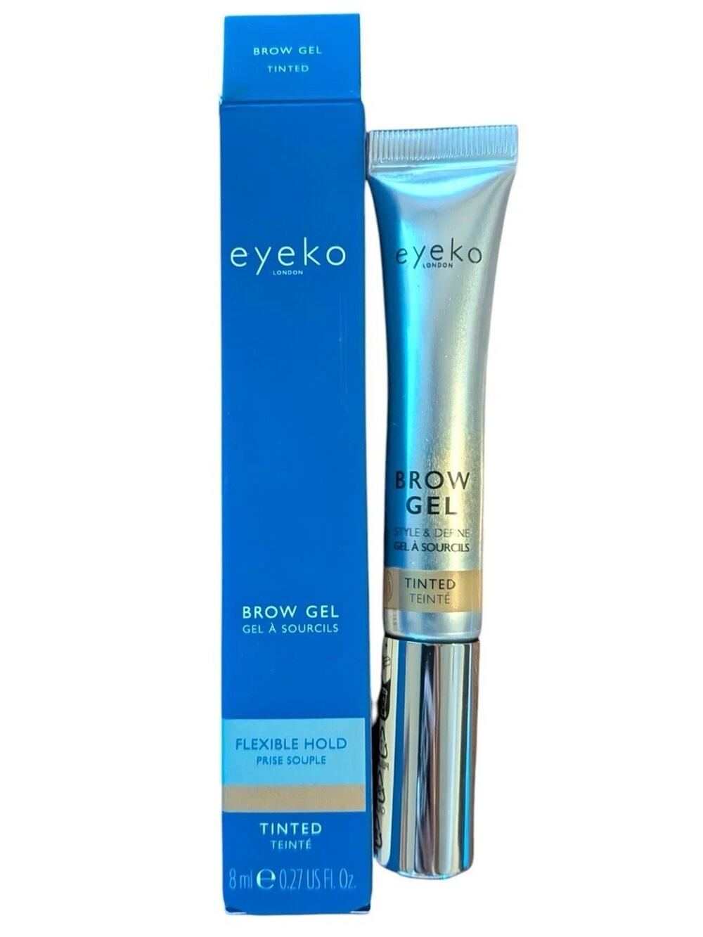 Eyeko Eyebrow Gel Tinted Flexible Hold 8ml Full Size Brow Enhancer